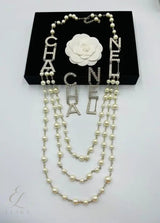 Chanel | Turquoise Crystal CC Swirl Brooch Collection – product image 5