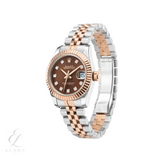 Rolex | Datejust Two-Tone Chocolate Diamond Watch – product image 3