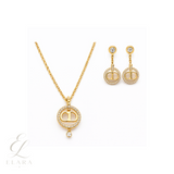 Dior | Crystal Set Gold Jewelry – product image 1