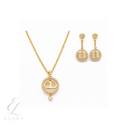 Dior | Crystal Set Gold Jewelry – product image 1