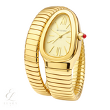 Bvlgari | Serpenti Tubogas Spiral Steel Yellow Gold Watch – product image 3