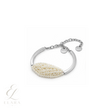 Dior | Pearl Cuff Bracelet Gold Silver