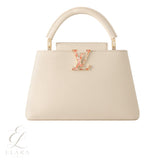 Louis Vuitton | Capucines Nano Cream Taurillon Leather Bag – product image 1
