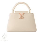 Louis Vuitton | Capucines Nano Cream Taurillon Leather Bag – product image 1