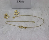 Dior | CD Star Pearl Layered Necklace Gold – product image 5