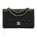 Chanel | Classic Flap Black Calfskin Bag – product image 1