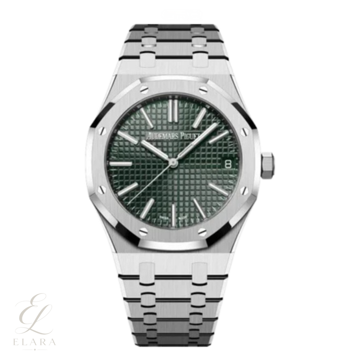 Audemars Piguet | Silver Green Dial Watch – product image 1