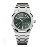 Audemars Piguet | Silver Green Dial Watch – product image 1