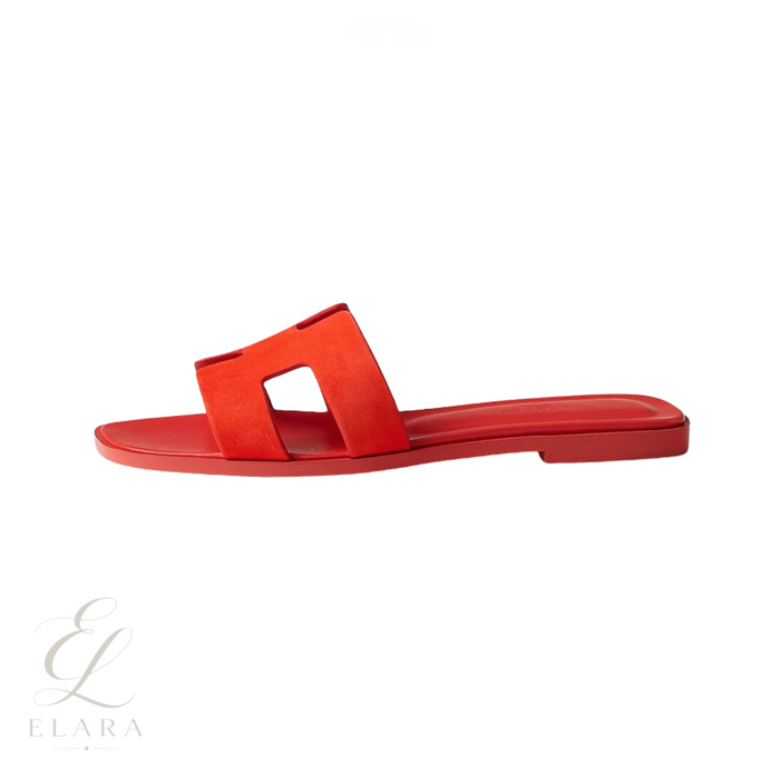 Hermès | Oran Slides – Orange – product image 1
