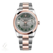 Rolex | Datejust Smooth Wimbledon Dial Watch – Rose Gold – product image 1