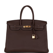 Hermès | Birkin 35 Rouge Sellier Clemence Bag – product image 1
