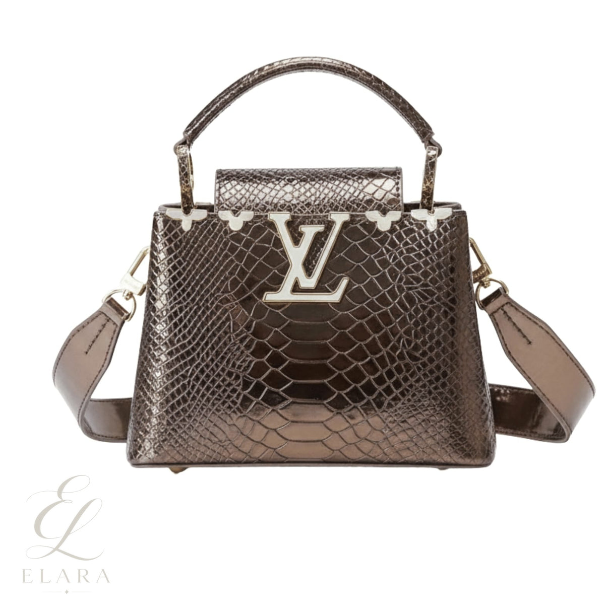 Louis Vuitton | Capucines Metallic Python Bag – product image 1