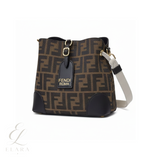 Fendi | Zuchino Canvas Bucket Bag – Blue – product image 3
