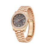 Rolex | Datejust Diamond Bezel Black Dial Watch – product image 2