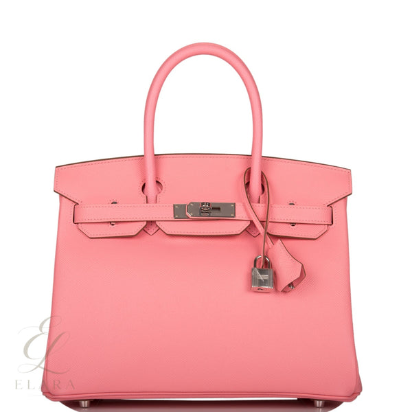 Hermès | Birkin 30 Rose Confetti Epsom Bag