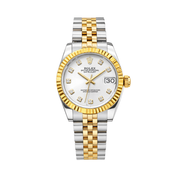 Rolex | Datejust Two-Tone Fluted Bezel Jubilee Watch – product image 1