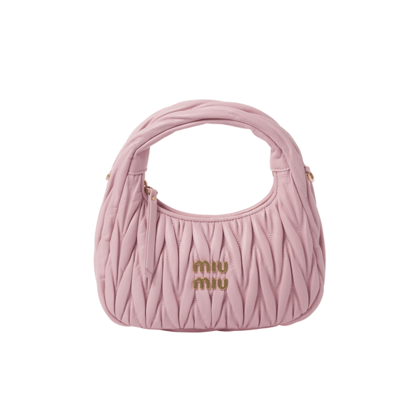 Miu Miu | Wander Matelassé Tote Bag – Pink