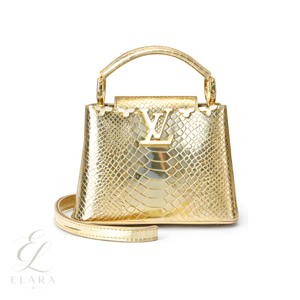 Louis Vuitton | Capucines Taurillon Bag – Silver