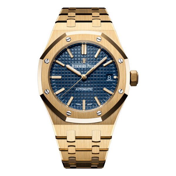 Audemars Piguet | Selfwinding Yellow Gold Blue Dial Watch – product image 1