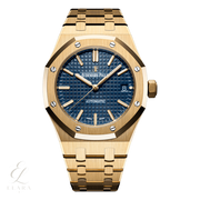 Audemars Piguet | Selfwinding Yellow Gold Blue Dial Watch – product image 1
