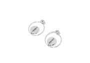 Messika | White Silver Earrings Set – product image 1