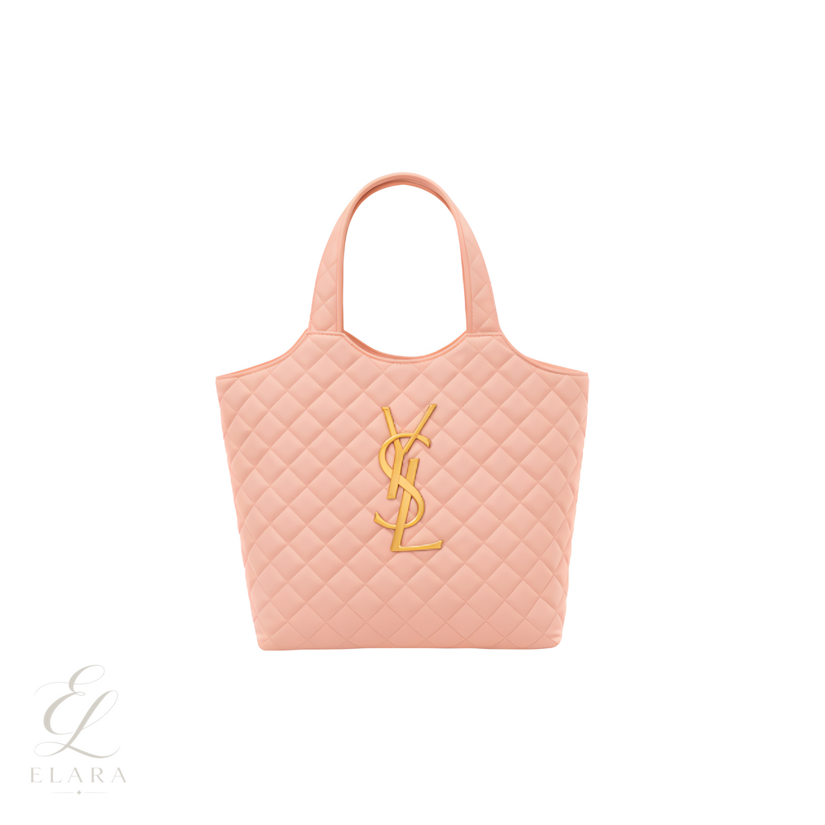 Saint Laurent | Icare Maxi Quilted Lambskin Tote Pale Bag – product image 1