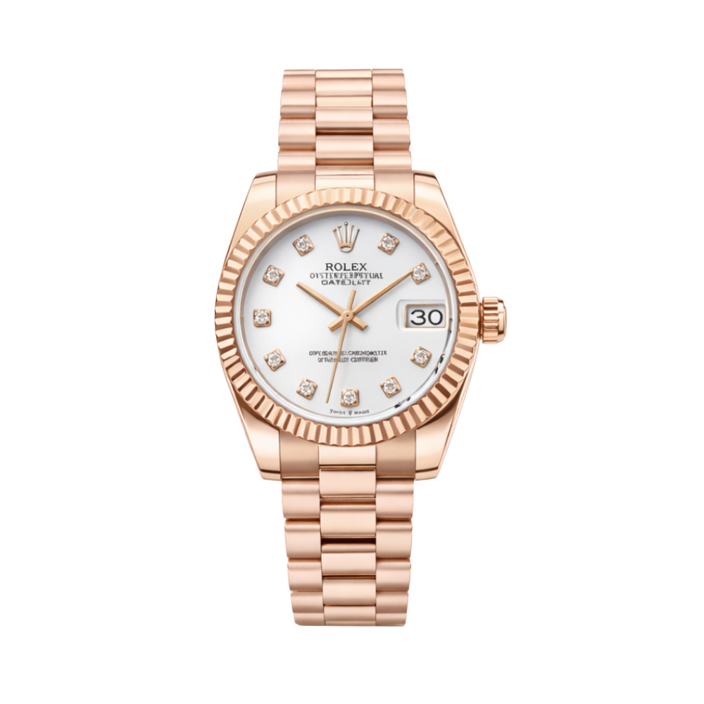 Rolex | Datejust White Dial Watch – product image 1