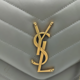 Saint Laurent | Loulou Grey-Golden Bag – product image 3