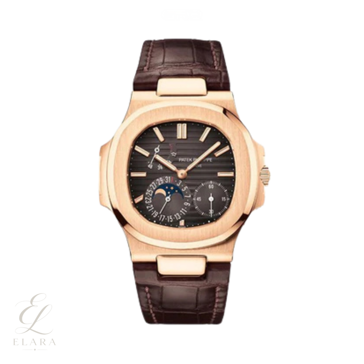 Patek Philippe | Nautilus Black Brown Dial Watch – product image 1