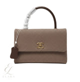Chanel | Pre-Owned 2001 Medium Kelly Beige Bag – Brown – product image 1