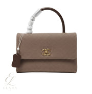 Chanel | Pre-Owned 2001 Medium Kelly Beige Bag – Brown – product image 1