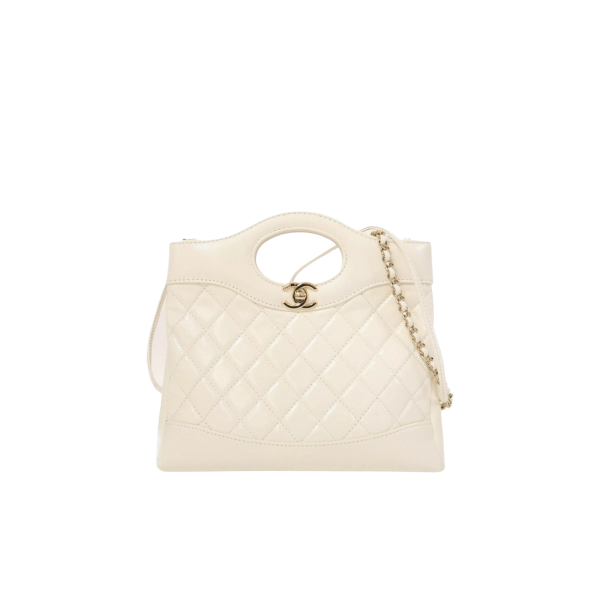 Chanel | 31 White Lambskin Bag – product image 1
