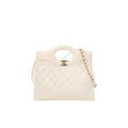 Chanel | 31 White Lambskin Bag – product image 1