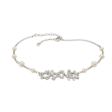 Chanel | Pearl Strand With Integrated Crystal-Encrusted Logo Jewelry – product image 1