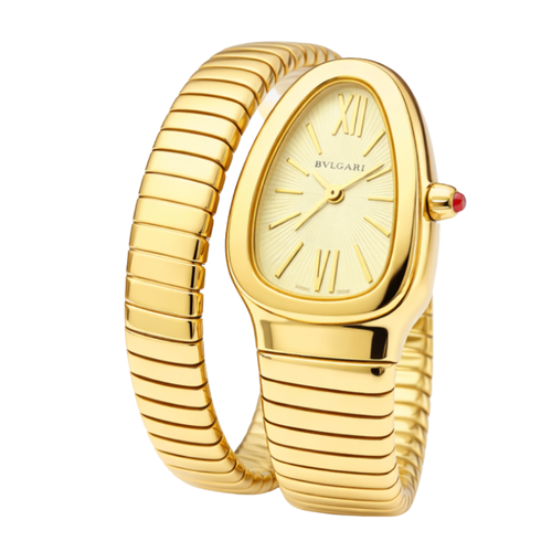Bvlgari | Serpenti Tubogas Spiral Steel Yellow Gold Watch – product image 2