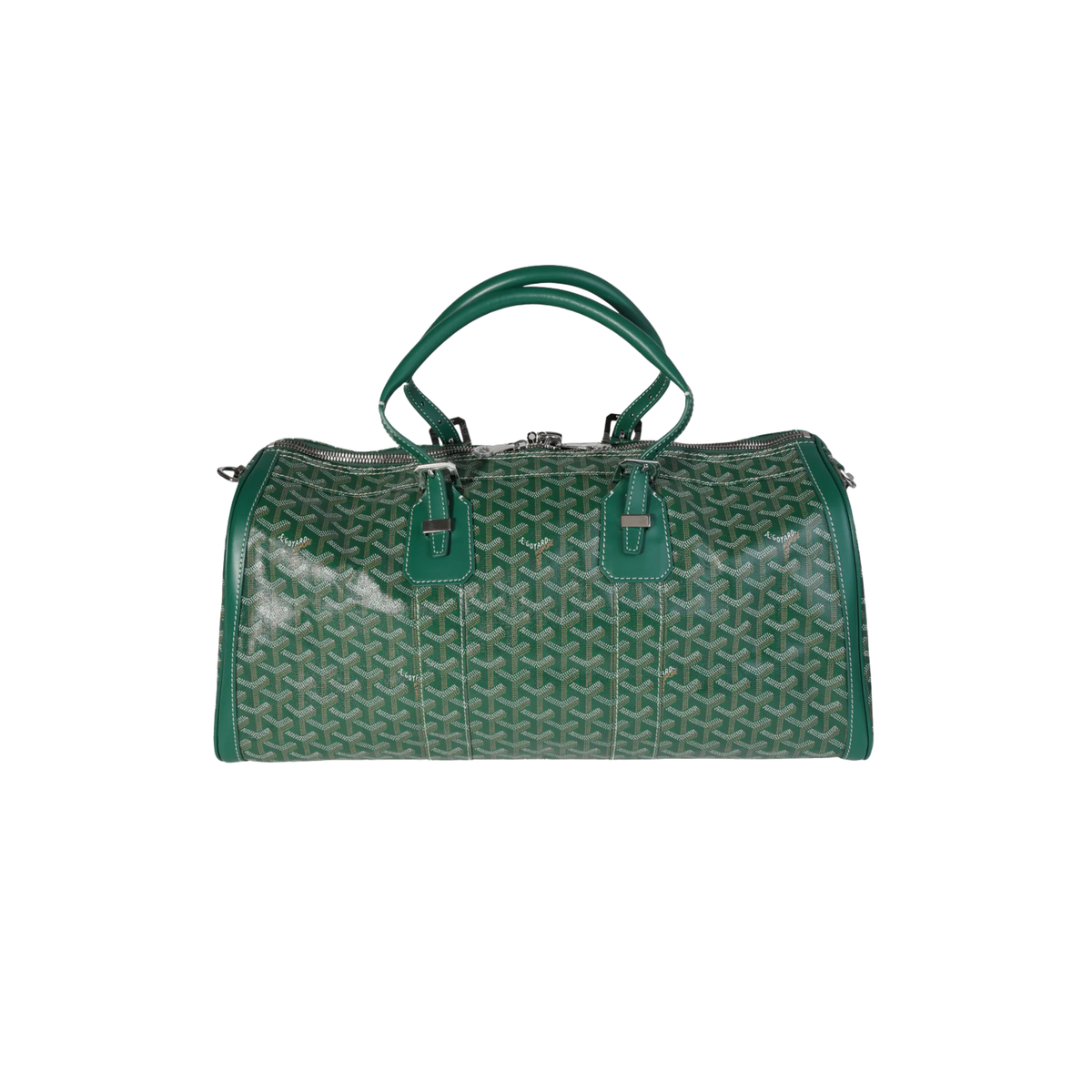 Goyard | Barrel 40 Green Canvas Bag – product image 1