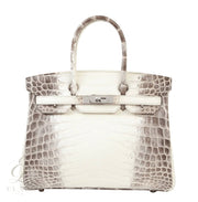 Hermès | Birkin 30 Himalaya Niloticus Crocodile Bag – product image 1