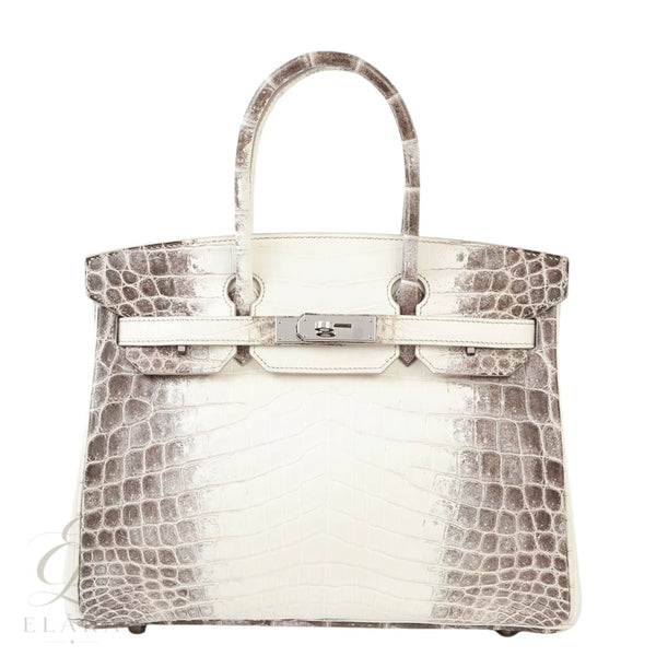 Hermès | Birkin 30 Himalaya Niloticus Crocodile Bag