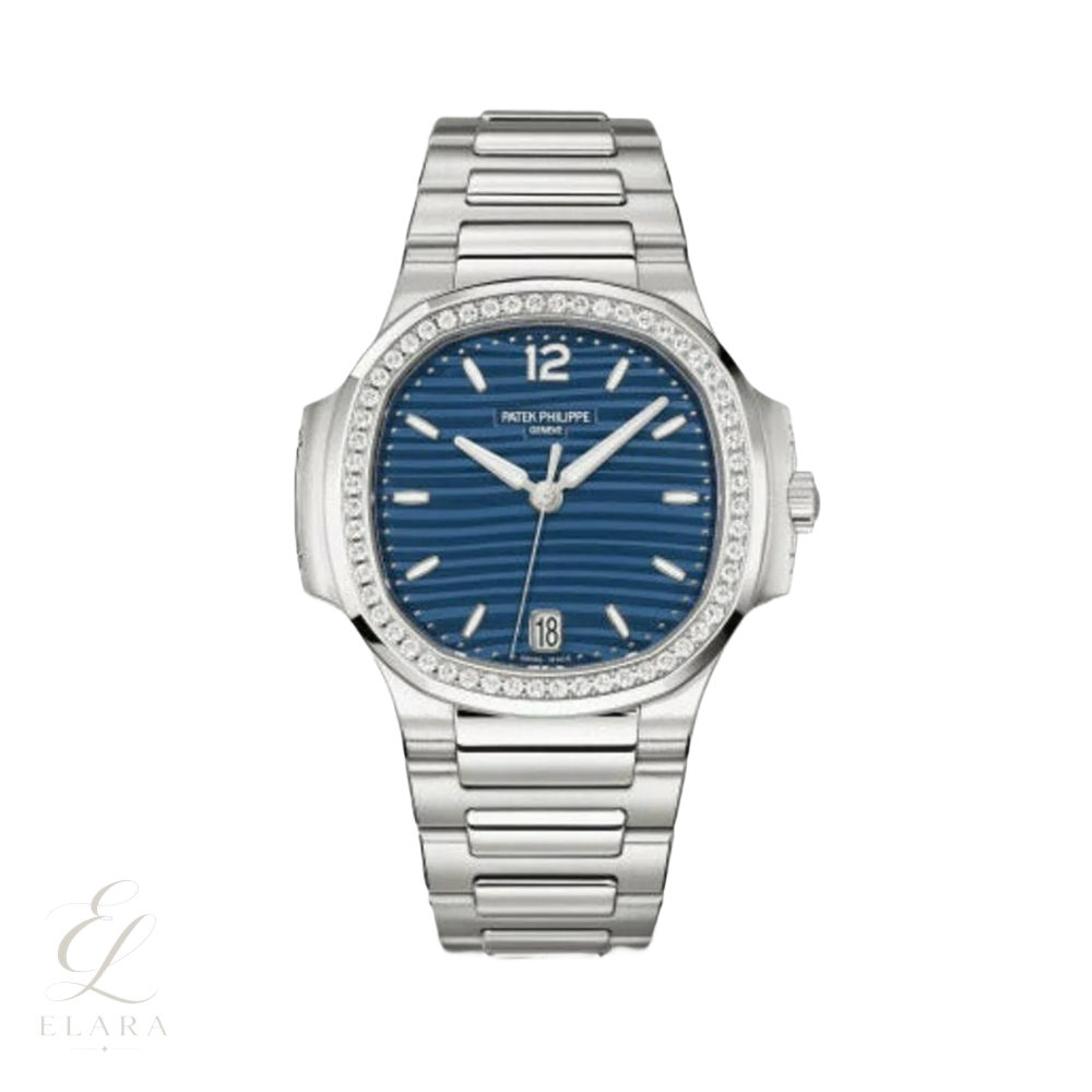 Patek Philippe | Nautilus Blue Dial Silver Watch – product image 1