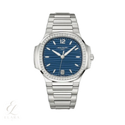 Patek Philippe | Nautilus Blue Dial Silver Watch – product image 1