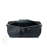 Louis Vuitton | Keepall Bandoulière 55 Duffel Monogram Eclipse Canvas Bag – product image 3