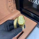 Bvlgari | Serpenti Tubogas Spiral Steel Yellow Gold Watch – product image 4