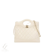 Chanel | 31 White Lambskin Bag – product image 1