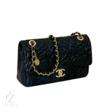 Chanel | Camellia Flap Bag – Black – product image 3