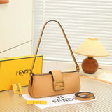 Fendi | Shoulder Leather Bag – Orange – product image 4