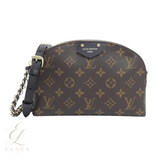 Louis Vuitton | Nano Alma Monogram Canvas Black Leather Bag – product image 1