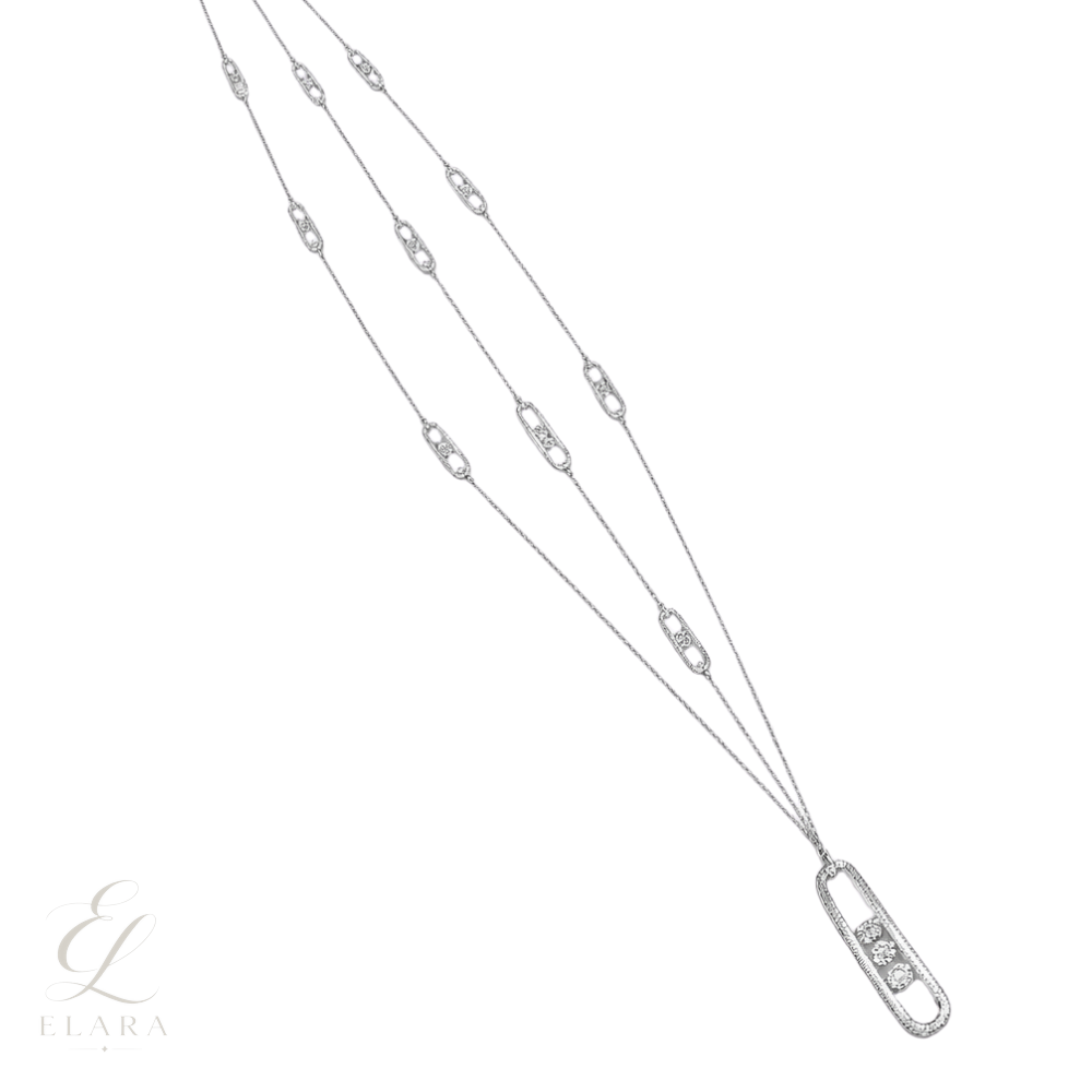 Messika | Uno Pavé Yellow Gold Full Diamonds Jewelry – product image 1