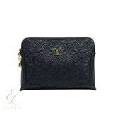 Louis Vuitton | Black Leather Clutch Pouch – product image 1