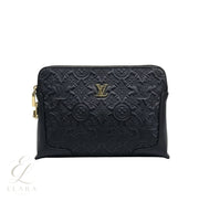 Louis Vuitton | Black Leather Clutch Pouch – product image 1