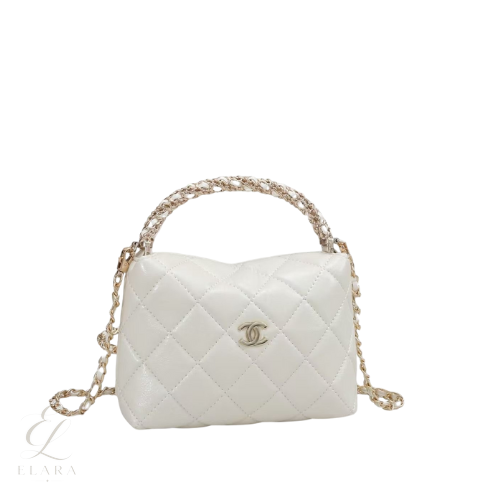 Chanel | 19 White Flap Bag – product image 1
